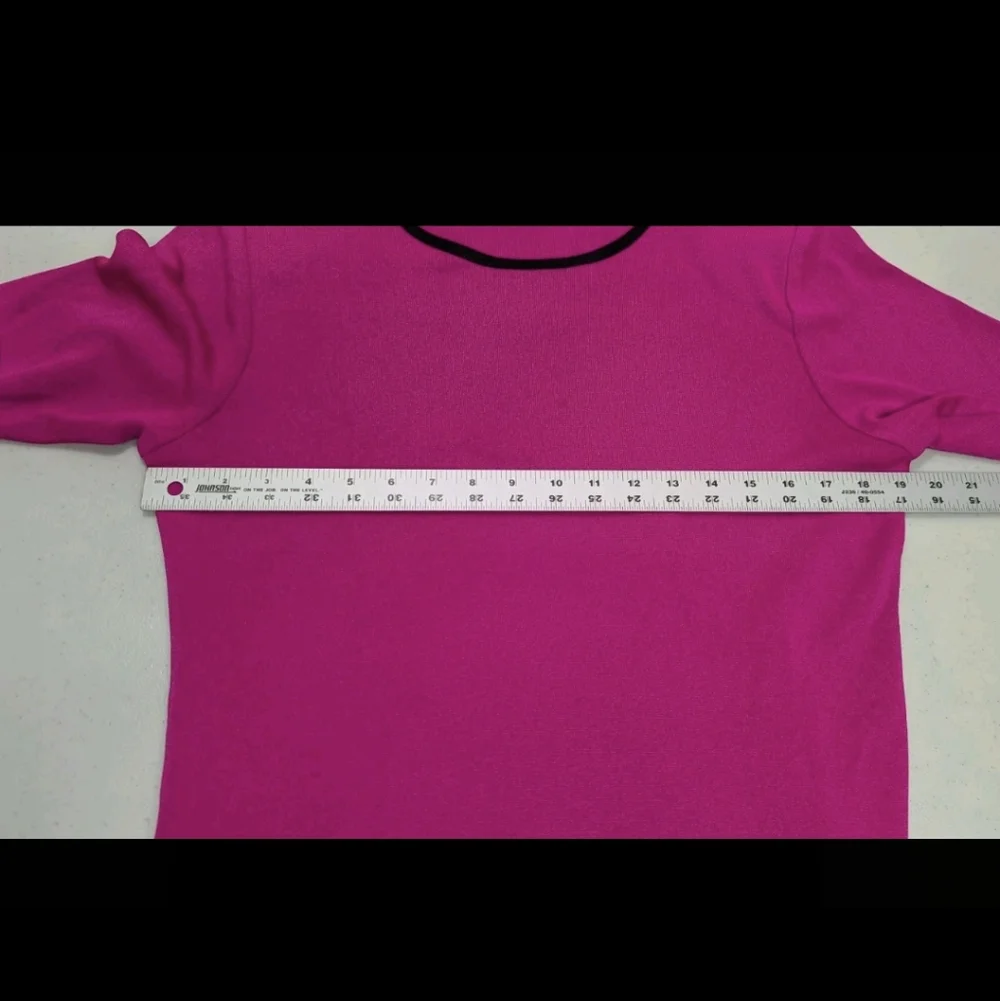 Exclusively Misook Short Sleeve Top S Vintage Old Money Mature #32 - Picture 5 of 5